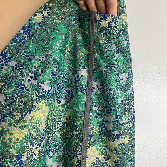 Adidas Green, Gray & Royal Blue Pull on Stretch Golf Tennis Skort Women's Sz M - Picture 7 of 7